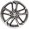 OE Wheels cv29-20095-5120-39mg | 20 Replica Wheel CV29 Camaro Rim 20x9.5 Gunmetal Machd Wheel Chevrolet Camaro (rear only) 2010-2021; 2010-2021 Alternate Image 1