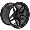 OE Wheels cv31-17110-5475-50b | 17 Replica Wheel CV31 C7 ZR1 Rim 17x11 Black Wheel Chevrolet Camaro (rear only) 1993-2002; 1993-2002 Alternate Image 2