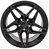 OE Wheels cv31-18105-5475-56b | 18 Replica Wheel CV31 C7 ZR1 Rim 18x10.5 Black Wheel Chevrolet Corvette (rear only) 1988-2004; 1988-2004 Alternate Image 1