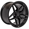 OE Wheels cv31-18105-5475-56b | 18 Replica Wheel CV31 C7 ZR1 Rim 18x10.5 Black Wheel Chevrolet Corvette (rear only) 1988-2004; 1988-2004 Alternate Image 2