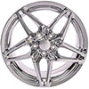 OE Wheels cv31-18105-5475-56c | 18 Replica Wheel CV31 C7 ZR1 Rim 18x10.5 Chrome Wheel Chevrolet Corvette (rear only) 1988-2004; 1988-2004 Alternate Image 1