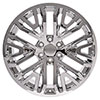 OE Wheels cv37-22090-6550-28c | 22 Replica Wheel CV37 GMC Sierra Rim 22x9 Chrome Wheel Chevrolet Suburban 1500 1988-2022; 1988-2022 Alternate Image 1