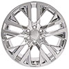 OE Wheels cv38-22090-6550-28c | 22 Replica Wheel CV38 GMC Sierra Rim 22x9 Chrome Wheel GMC Yukon 1992-2022; 1992-2022 Alternate Image 1