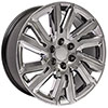 OE Wheels cv39-22090-6550-28hb-ic | 22 Replica Wheel CV39 GMC Sierra Rim 22x9 Hyper Wheel Chevrolet Suburban 1500 1988-2022; 1988-2022 Alternate Image 2