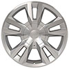 OE Wheels cv40-22090-6550-24ms | 22 Replica Wheel CV40 Tahoe Rim 22x9 Silver Machd Wheel Chevrolet Suburban 1500 1988-2022; 1988-2022 Alternate Image 1