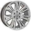 OE Wheels cv43-22090-6550-24hb | 22 Replica Wheel CV43 Silverado Rim 22x9 Hyper Wheel Cadillac Escalade 1999-2020; 1999-2020 Alternate Image 2