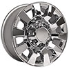 OE Wheels cv46b-20085-8180-44c | 20 Replica Wheel CV46B GMC Sierra 2500 3500 HD Denali Chrome 20x8.5 GMC Sierra 3500 HD 2011-2022; 2022-2022 Alternate Image 2