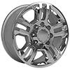 OE Wheels cv47b-20085-8180-44c | 20 Replica Wheel CV47B Fits Chevrolet Silverado 2500 3500 HD Chrome 20x8.5 GMC Sierra 2500 HD 2011-2022; 2022-2022 Alternate Image 2