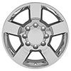 OE Wheels cv59b-20085-8180-44c | 20 Replica Wheel CV59B Fits Chevrolet Silverado 2500 3500 HD Chrome 20x8.5 GMC Sierra 3500 HD 2011-2022; 2022-2022 Alternate Image 1