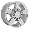 OE Wheels cv59b-20085-8180-44c | 20 Replica Wheel CV59B Fits Chevrolet Silverado 2500 3500 HD Chrome 20x8.5 GMC Sierra 3500 HD 2011-2022; 2022-2022 Alternate Image 2