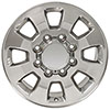 OE Wheels cv75b-18080-8180-44p | 18 Replica Wheel CV75B GMC Sierra - CV75B Polished 18x8 GMC Sierra 3500 HD 2011-2022; 2011-2022 Alternate Image 2