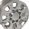 OE Wheels cv75b-18080-8180-44p | 18 Replica Wheel CV75B GMC Sierra - CV75B Polished 18x8 GMC Sierra 3500 HD 2011-2022; 2011-2022 Alternate Image 1