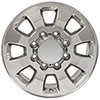 OE Wheels cv75a-18080-8650-12p | 18 Replica Wheel CV75A GMC Sierra Rim 18x8 Polished Wheel Chevrolet C3500 1988-2000; 1988-2000 Alternate Image 2