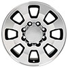 OE Wheels cv75a-18080-8650-12mb | 18 Replica Wheel CV75A GMC Sierra Rim 18x8 Machined Wheel Chevrolet Express 2500 1997-2018; 1997-2018 Alternate Image 1