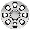 OE Wheels cv75b-18080-8180-44mb | 18 Replica Wheel CV75B GMC Sierra Rim 18x8 Machined Wheel GMC Sierra 3500 HD 2011-2022; 2011-2022 Alternate Image 1