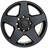 OE Wheels cv91a-20085-8650-12b1 | 20 Replica Wheel CV91A 8 Lug Fits Rim 20x8.5 Black Wheel Chevrolet C3500 1988-2000; 1988-2000 Alternate Image 2