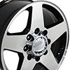 OE Wheels cv91a-20085-8650-12mb | 20 Replica Wheel CV91A 8 Lug Fits Rim 20x8.5 Machined Wheel Chevrolet C3500 1988-2000; 1988-2000 Alternate Image 1