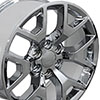 OE Wheels cv92-22090-6550-31c | 22 Replica Wheel CV92 GMC Sierra Rim 22x9 Chrome Wheel Chevrolet C2500 1988-2000; 1988-2000 Alternate Image 1