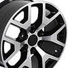 OE Wheels cv92-22090-6550-31mb | 22 Replica Wheel CV92 GMC Sierra Rim 22x9 Machined Wheel Chevrolet Tahoe 1995-2020; 1995-2020 Alternate Image 1