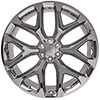 OE Wheels cv98-26100-6550-25c | 26 Replica Wheel CV98 Silverado Rim 26x10 Chrome Wheel GMC Yukon 1992-2020; 1992-2020 Alternate Image 1