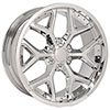 OE Wheels cv98-d22095-6550-24c-ic | 22 Replica Wheel CV98 Silverado Rim 22x9.5 Chrome Wheel GMC Yukon 1992-2020; 1992-2020 Alternate Image 2