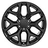 OE Wheels cv98b-20090-6550-24b1 | 20 Replica Wheel CV98B Silverado Rim 20x9 Satin Black Wheel Cadillac Escalade 1999-2022; 1999-2022 Alternate Image 1