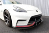 APR Performance CW-357015 | Nissan 370Z Nismo Bumper Front Wind Splitter in Carbon Fiber; 2015-2017 Alternate Image 2