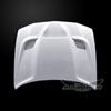 Amerihood DC11AHCATFHW | Dodge Charger Type-HC Style Functional Heat Extractor Ram Air Hood; 2011-2014 Alternate Image 3