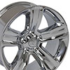 OE Wheels dg65-20090-5550-19c | 20 Replica Wheel DG65 RAM Rim 20x9 Chrome Wheel Dodge Ram 1500 2002-2010; 2002-2010 Alternate Image 1