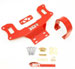 BMR Suspension DSL017R | BMR Driveshaft Safety Loop Front Mustang GT Red; 2011-2011 Alternate Image 15