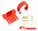 BMR Suspension DSL018R | BMR Driveshaft Safety Loop Front Auto Transmission Red; 2008-2009 Alternate Image 15