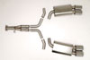 B&B Billy Boat Exhaust FCOR-0070 | Billy Boat B&B Corvette C4 Exhaust System - L-98, 2 1/2" (4-Bolt flange); 1984-1985 Alternate Image 1