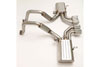 B&B Billy Boat Exhaust FCOR-0155 | Billy Boat B&B Chevrolet Corvette - C5 Fusion Quad Oval; 1997-2004 Alternate Image 3