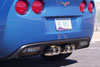 B&B Billy Boat Exhaust FCOR-0465 | B&B Corvette C6 Z06 ZR1 Bullet System Quad 4 Double Wall Round Tips; 2006-2013 Alternate Image 6