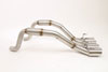 B&B Billy Boat Exhaust FCOR-0510 | B&B Corvette C6 Bullet System Quad 4.5 Double Wall Oval Tips; 2009-2013 Alternate Image 2