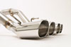 B&B Billy Boat Exhaust FCOR-0510 | B&B Corvette C6 Bullet System Quad 4.5 Double Wall Oval Tips; 2009-2013 Alternate Image 5