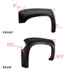 Spec-D Tuning fdf-siv07sba-pk-mp | SPEC-D Tuning Chevrolet Silverado Fender Flare; 2007-2013 Alternate Image 1