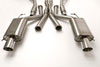 B&B Billy Boat Exhaust FDOM-0305 | B&B Billy Boat CTS-V Exhaust System with Xpipe 4 inch Double Wall Tips; 2004-2007 Alternate Image 3