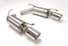 B&B Billy Boat Exhaust FDOM-0322 | B&B Billy Boat Exhaust Billy Boat Cadillac CTS-V Exhaust System - BB Rear (Cut/Clamp) 4.25" Single ROUND Double-Wall Tips; 2009-2014 Alternate Image 1