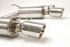 B&B Billy Boat Exhaust FDOM-0322 | B&B Billy Boat Exhaust Billy Boat Cadillac CTS-V Exhaust System - BB Rear (Cut/Clamp) 4.25" Single ROUND Double-Wall Tips; 2009-2014 Alternate Image 4