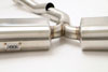 B&B Billy Boat Exhaust FPIM-0350 | B&B Billy Boat Exhaust Billy Boat Volkswagen MK6 Exhaust System - GTI Catback 4" Single ROUND Double-Wall Tips; 2010-2014 Alternate Image 4