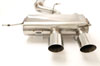 B&B Billy Boat Exhaust FPIM-0360 | B&B Billy Boat Exhaust Billy Boat Volkswagen Golf R Exhaust System - Golf R Catback w/ 4" Round Tips 4" Single ROUND Double-Wall Tips; 2012-2014 Alternate Image 1