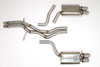 B&B Billy Boat Exhaust FPIM-0547 | B&B Billy Boat Exhaust Billy Boat Audi S4 Exhaust System - B8 QUATRO 3.0L SPORT 3.5" Twin ROUND Double-Wall Tips; 2009-2016 Alternate Image 1