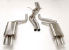 B&B Billy Boat Exhaust FPIM-0547 | B&B Billy Boat Exhaust Billy Boat Audi S4 Exhaust System - B8 QUATRO 3.0L SPORT 3.5" Twin ROUND Double-Wall Tips; 2009-2016 Alternate Image 4