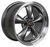 OE Wheels fr01-17090-5450-24am | 17 Replica Wheel FR01 Bullitt Rim 17x9 Gunmetal Wheel Ford Mustang 1994-2004; 1994-2004 Alternate Image 2