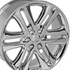 OE Wheels fr76-22090-6135-44c | 22 Replica Wheel FR76 F150 Rim22x9 Chrome Wheel Ford F-150 2004-2022; 2004-2022 Alternate Image 1