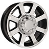 OE Wheels fr78-20080-8170-40mb1 | 20 Replica Wheel FR78 Fits Ford Super Duty Rim 20x8 Machined Wheel Ford F-250 2005-2022; 2005-2022 Alternate Image 2