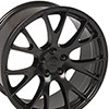 OE Wheels dg15-20090-5115-18b1 | 20 Replica Wheel DG15 Dodge Hellcat Rim 20x9 Satin Wheel Dodge Charger 2006-2022; 2006-2022 Alternate Image 1