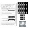 Spec-D Tuning hbg-sie9915bkss-yh | SPEC-D Tuning GMC Sierra 1500 Grille Insert - Rivet Style - Steel/Black - Cut & Drill Req; 1999-2000 Alternate Image 8