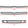 Spec-D Tuning hbg-siv0715bkss3p-yh | SPEC-D Tuning Chevrolet Silverado 1500 Rivet Grille Insert; 2007-2013 Alternate Image 2